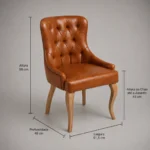 Cadeira de Jantar Monarch - Imagem 2